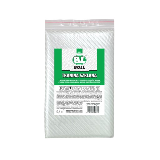 Sklenená tkanina BOLL, gramáž 200g/m2, 0,5m2