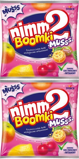 Storck Nimm2 Boomki Muss cukríky 90g x2