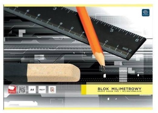 MILIMETROVÝ BLOK A4 20 listov INTERDRUK12