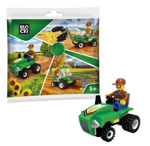 Blocki Blocki MyFarm Sachet Poľnohospodársky traktor