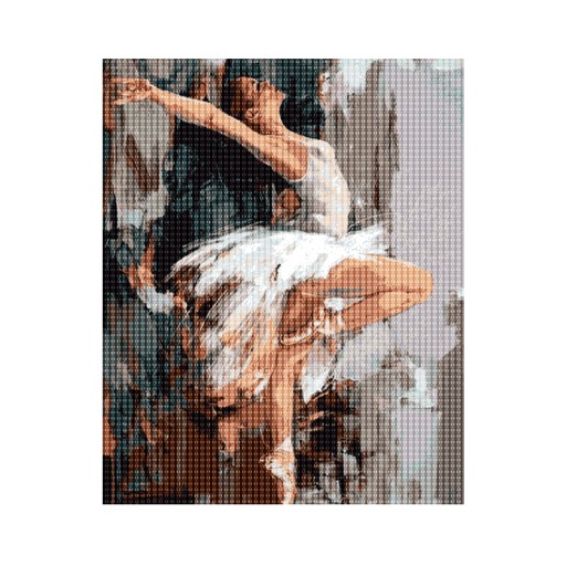 Diamantové vyšívanie Diamant 30x40cm Balet DPX-03247