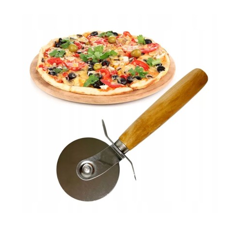 okrúhly nôž na pizzu OSTRÝ RADE REZANIA