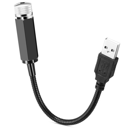 AUTOPROJEKTOR INTERIÉR AUTA USB LASER DARČEK PRE OVLÁDAČ LED LED