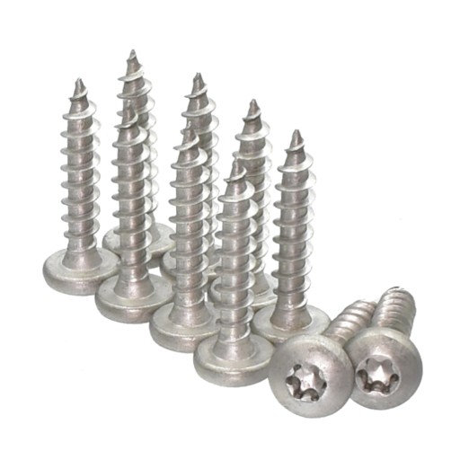 5x40 DREVENÁ SKRUTKA LENENTIAL VALEC NEREZ NEREZ TORX (10)