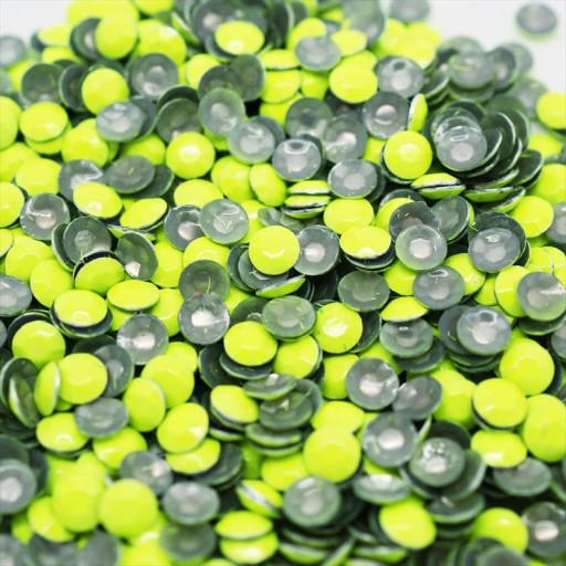 Kovová dekorácia Thermo Jets Neon Light Green 5mm 100