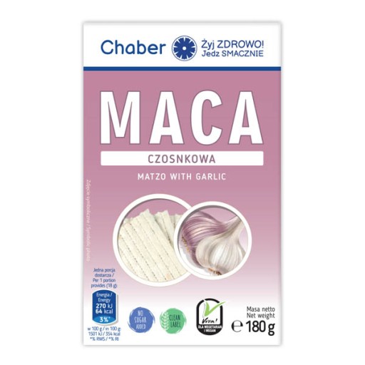 Nevädza cesnak Maca 180 g