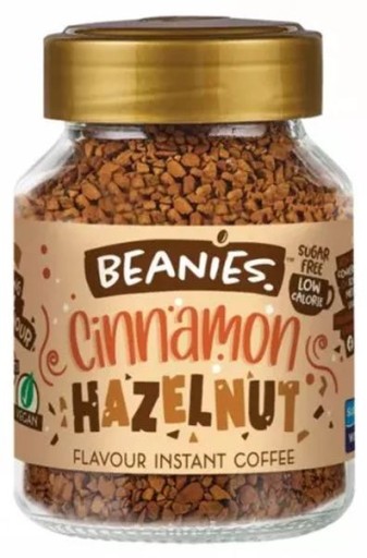 Beanies instantná káva škorica lieskový orech 50g