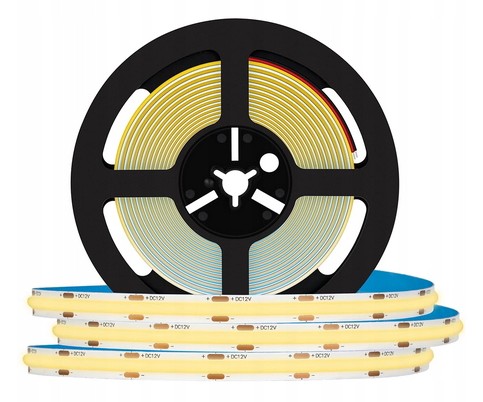 Neónový COB LED pás 12V 1m Homogénny NEUTRÁL