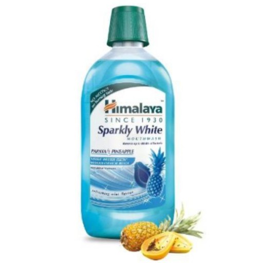Himalaya Sparkly White bieliaca ústna voda 450 ml