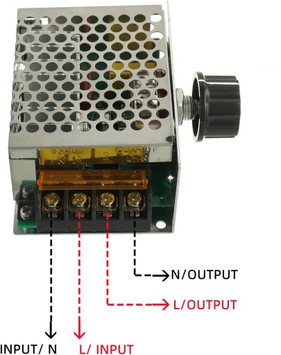 REGULÁTOR NAPÄTIA MOTORU 50 - 230V 4000W 20A