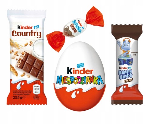 Balenie sladkostí Darčeková sada Kinder vajíčok s prekvapením pre prijímanie