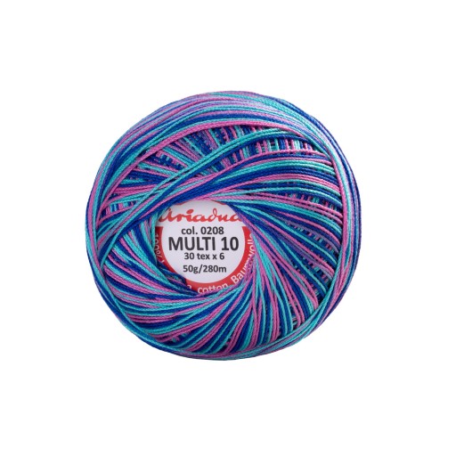 Multi 10 nití 50g Ariadna 0208 - VŠETKY FARBY - OD VÝROBCU
