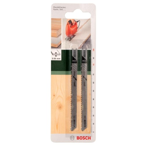 Pílový kotúč na drevo pre priamočiaru pílu Bosch U 101 BR, bal. 2 ks