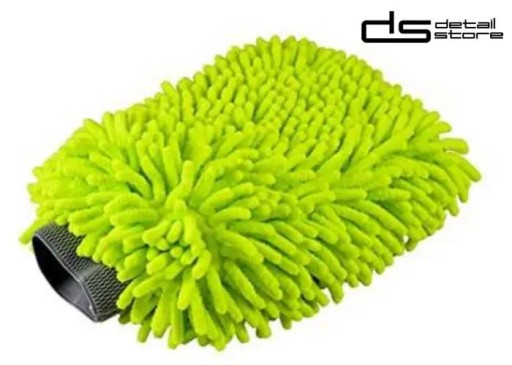 Chenille Lime rukavice na umývanie auta