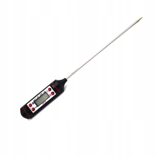 ELEKTRONICKÝ KUCHYNSKÝ TEPLOMER S DIGITÁLNOU LCD SONDOU NA MÄSO, VÍNO, GRIL