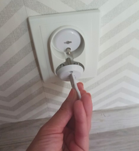 Bezpečnostný zámok na kontakty, zástrčky, 15 ks
