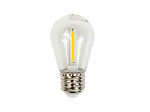 5x E27 LED žiarovka 1W 2700K 100lm teplá pre girlandy dekoratívne Edison