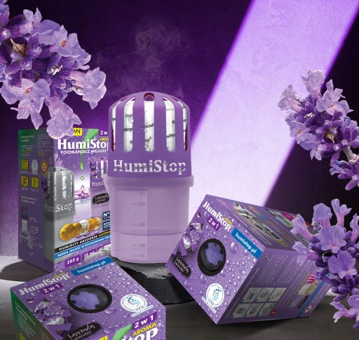 HUMISTOP ABSORPTOR VLHKOSTI S VLOŽKOU LEVANDUĽOVÁ VLOŽKA ZÁSOBA 280g HUMISTOP
