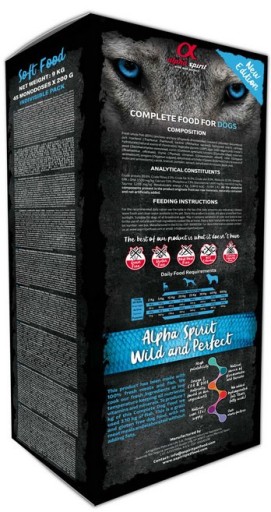 ALPHA SPIRIT Wild Fish Mäkké krmivo pre psov 200g