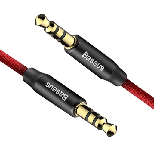 BASEUS YIVEN SILNÝ ZVUKOVÝ KÁBEL MINI-JACK JACK-JACK 3,5MM AUX ZÁSTRČKA 100CM 1M