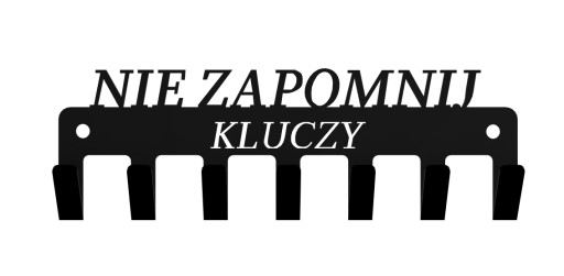 Vešiak na kľúče, NEZABUDNITE NA KĽÚČE, loft