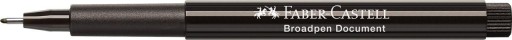 Jemná linka Broadpen - Faber-Castell - čierna