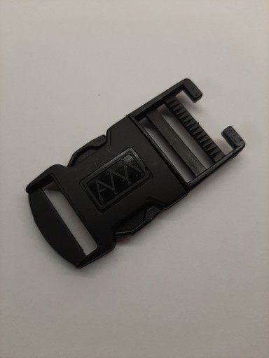 Spona plastová ČIERNA 30 mm 2 ks