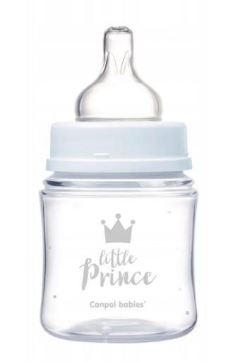 CANPOL ROYAL BABY fľaša so širokým hrdlom 120 ml