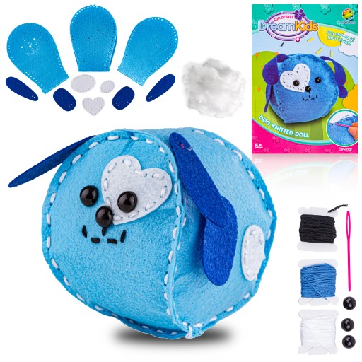 Súprava na šitie MASCOT Vyšívaný vankúšik PET ANMALS DOG DIY