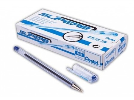 PENTEL BK77 SUPERB GUĽOVÝ BOD 0,7MM MODRÁ