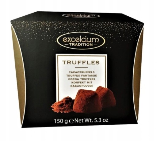 Kakaové hľuzovky 150g Black Excelcium