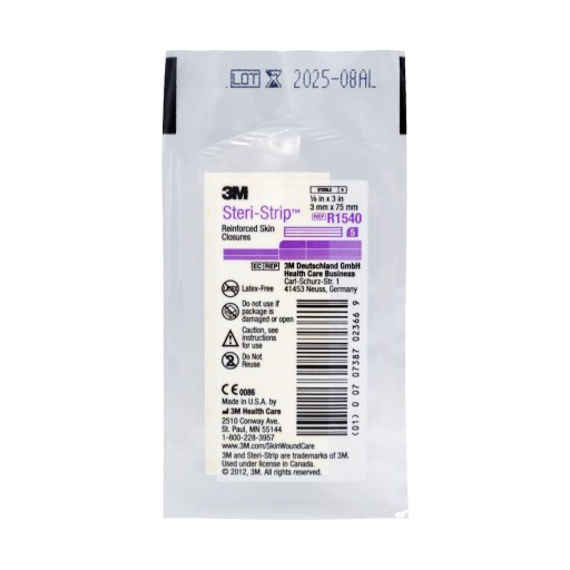 3M Steri-Strip pásik na uzatváranie rany 3 m x 75 mm 5 kusov R1540