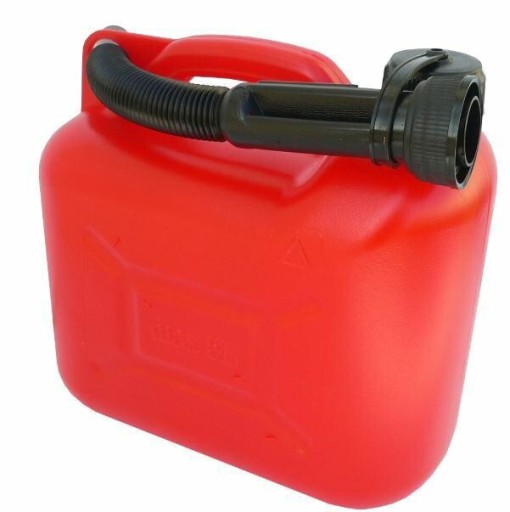 5L PLASTOVÁ KANISTER - ČERVENÝ AUTOMOBIL
