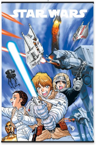 Plagát Star Wars Manga Madness 61x91,5 cm