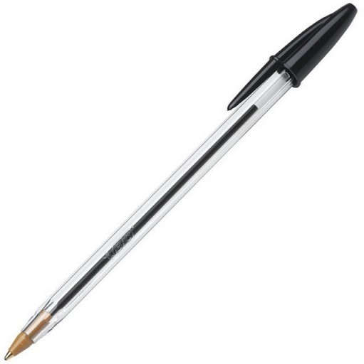 BIC CRISTAL guľôčkové pero, čierne