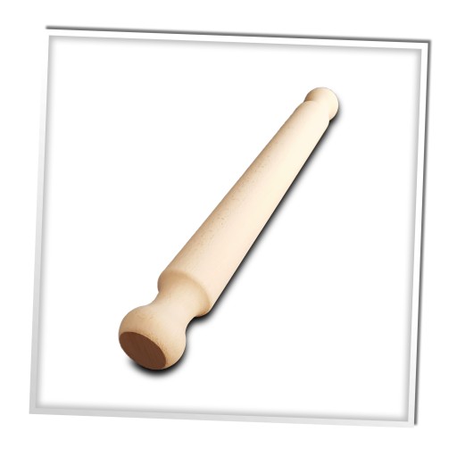 Drevený VALEC NA PIZZU NA 40cm EKOTÁČIK TRADE VYROBENÝ