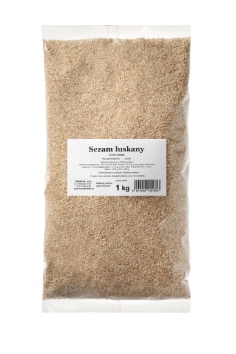 LÚPANÝ BIELY SEZAM 1 KG, PRÍRODNÝ, KVALITNÝ