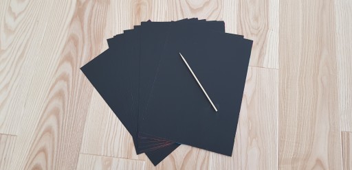 Vyfarbovacia stieracia strana SCRATCH-UP PAD karty 28x21