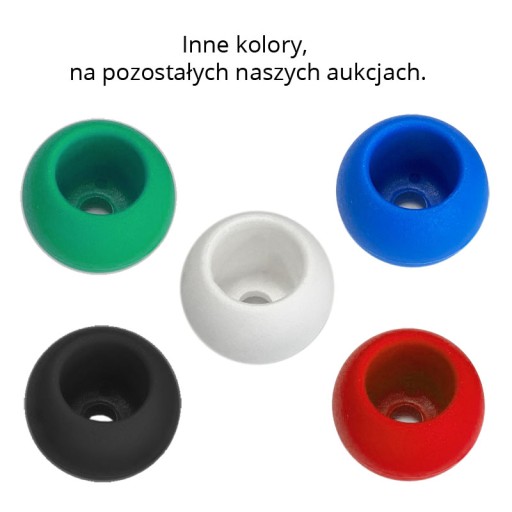 LAPOVÁ KONCOVKA GUĽA 25 PRE 6mm ZELENÉ PLÁNO - 05106