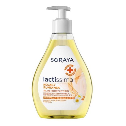 Soraya Lactissima gél na intímnu hygienu Upokojujúci harmanček 300 ml