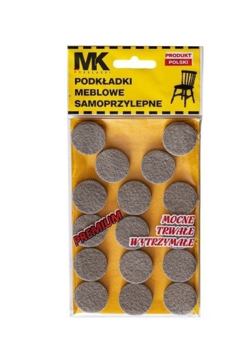 PLSTENÉ PODLOŽKY PRE NÁBYTkové STOLIČKY STOL FI 25mm