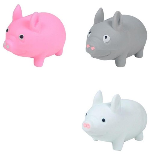 ANTISTRESOVÁ HRAČKA GNIOTEK SQUISHY FARBY PRASIATKA ANTISTRESOVÁ PRE DETI