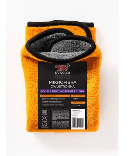 Moje Auto Detailer Mikrovlákno obojstranné 41x41cm
