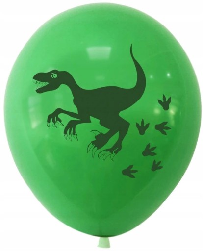SET BALÓNOV SET DINOSAURS JURASSIC WORLD 8 ks