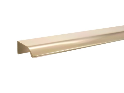 MATNÁ ZLATÁ RÚČKA U4002 PREKRÝVANÁ 160 / 200 MM