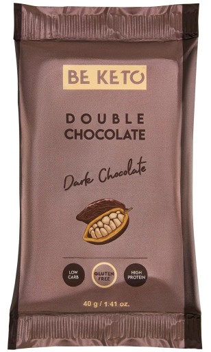 Beketo Keto tyčinka dvojitá čokoláda 40g