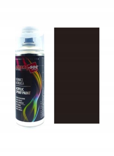 Čokoládovo hnedý lak 400 ml, lesk RAL 8017