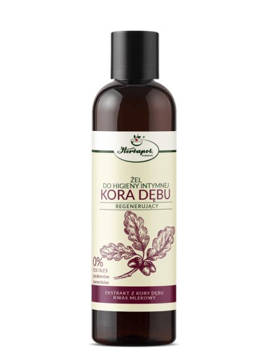 Dubová kôra gél na intímnu hygienu 250ml Herbapol Kraków