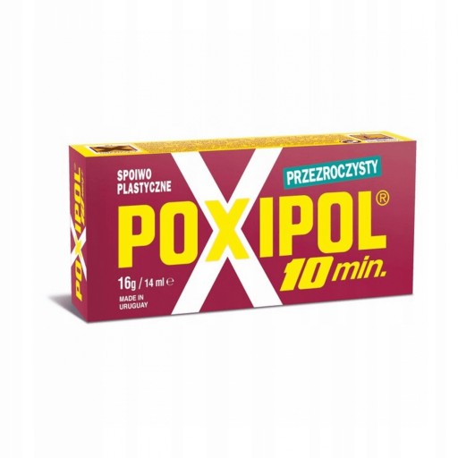 Poxipol dvojzložkové lepidlo 14 ml transparentné