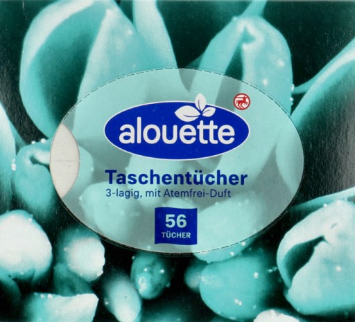 ALOUETTE 3-vrstvové hygienické obrúsky 56 ks.
